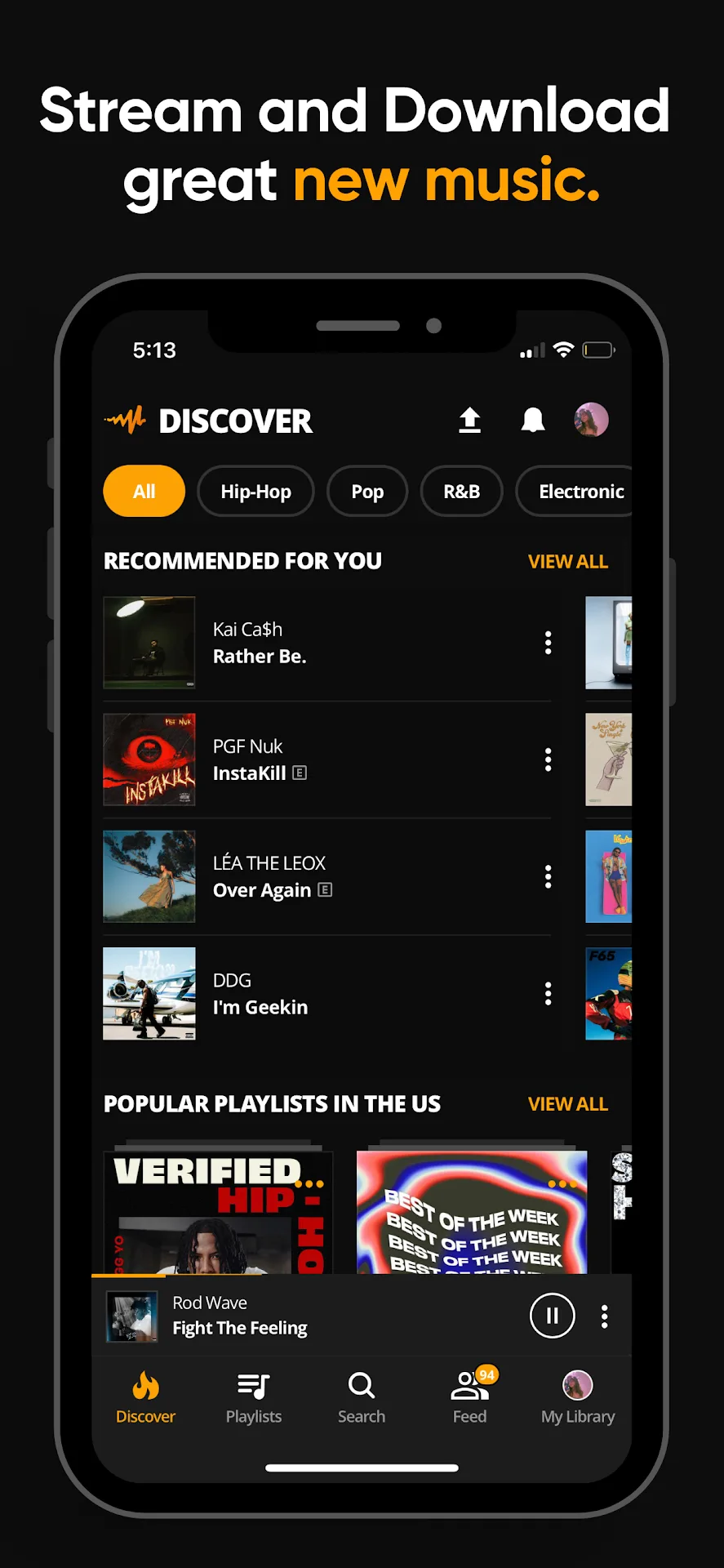 تطبيق eSound Music مهكر مهكر — لقطة 1