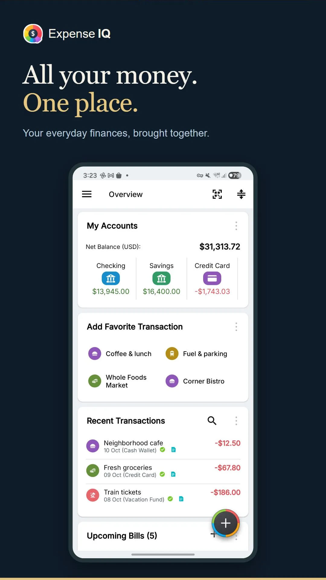 تطبيق Expense IQ مهكر مهكر — لقطة 1