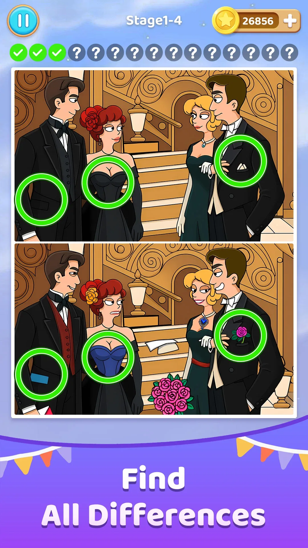 Find Differences Journey MOD APK — Screenshot 1