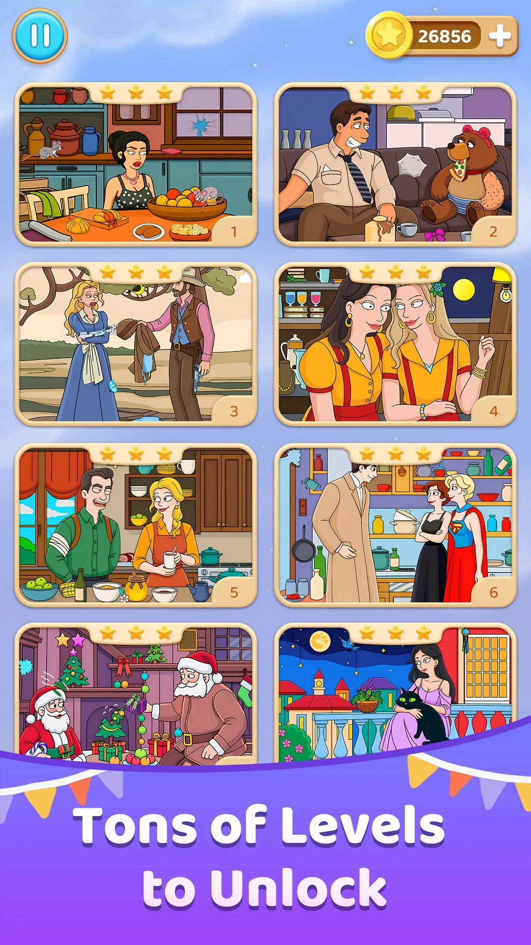 Find Differences Journey MOD APK — Screenshot 3
