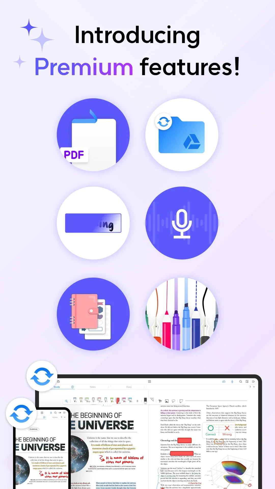 فلكسيل نوتس PDF ريدر مهكر مهكر — لقطة 1