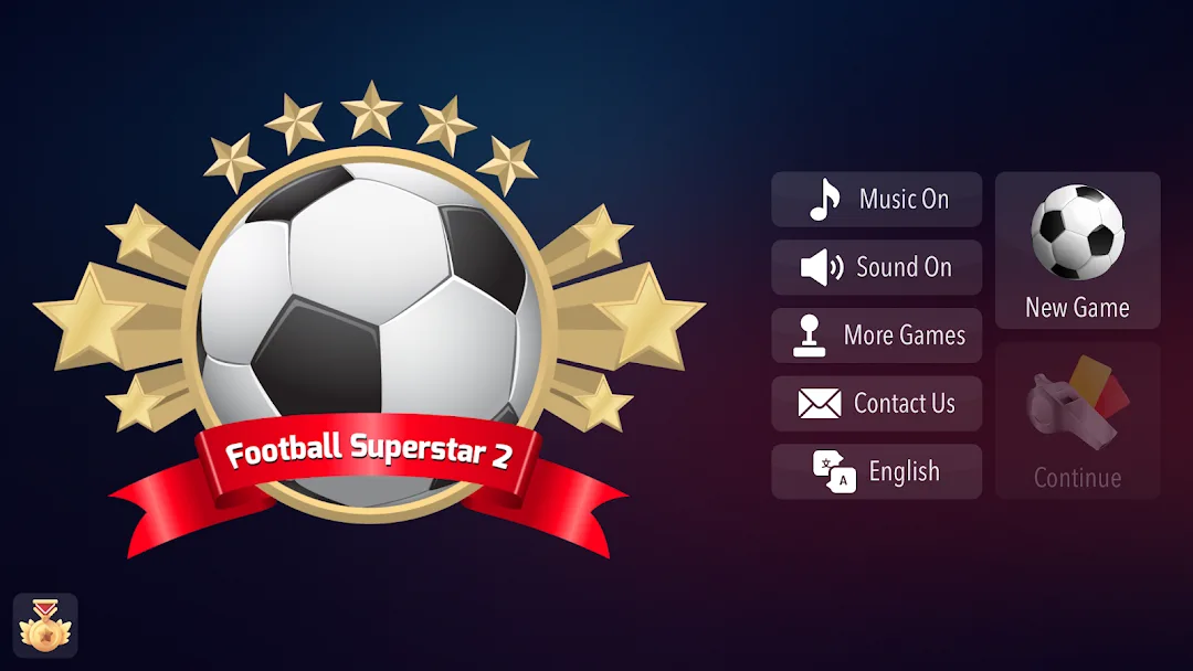 لعبة Football Superstar 2 مهكرة مهكرة — لقطة 1