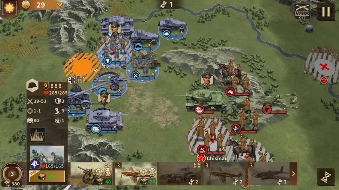 Glory of Generals 3 MOD APK — Screenshot 1