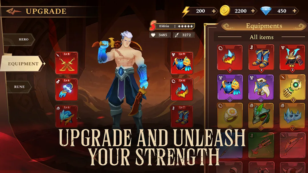 لعبة God Rivals (God Slayer) مهكرة مهكرة — لقطة 2