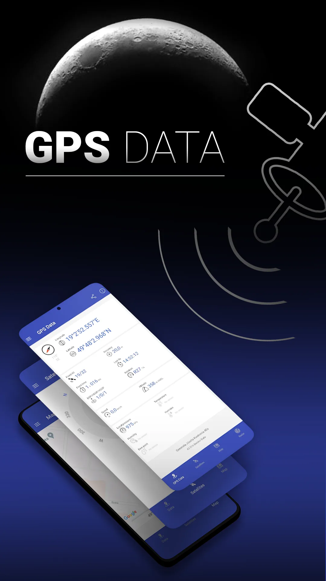 تطبيق بيانات GPS مهكر مهكر — لقطة 1