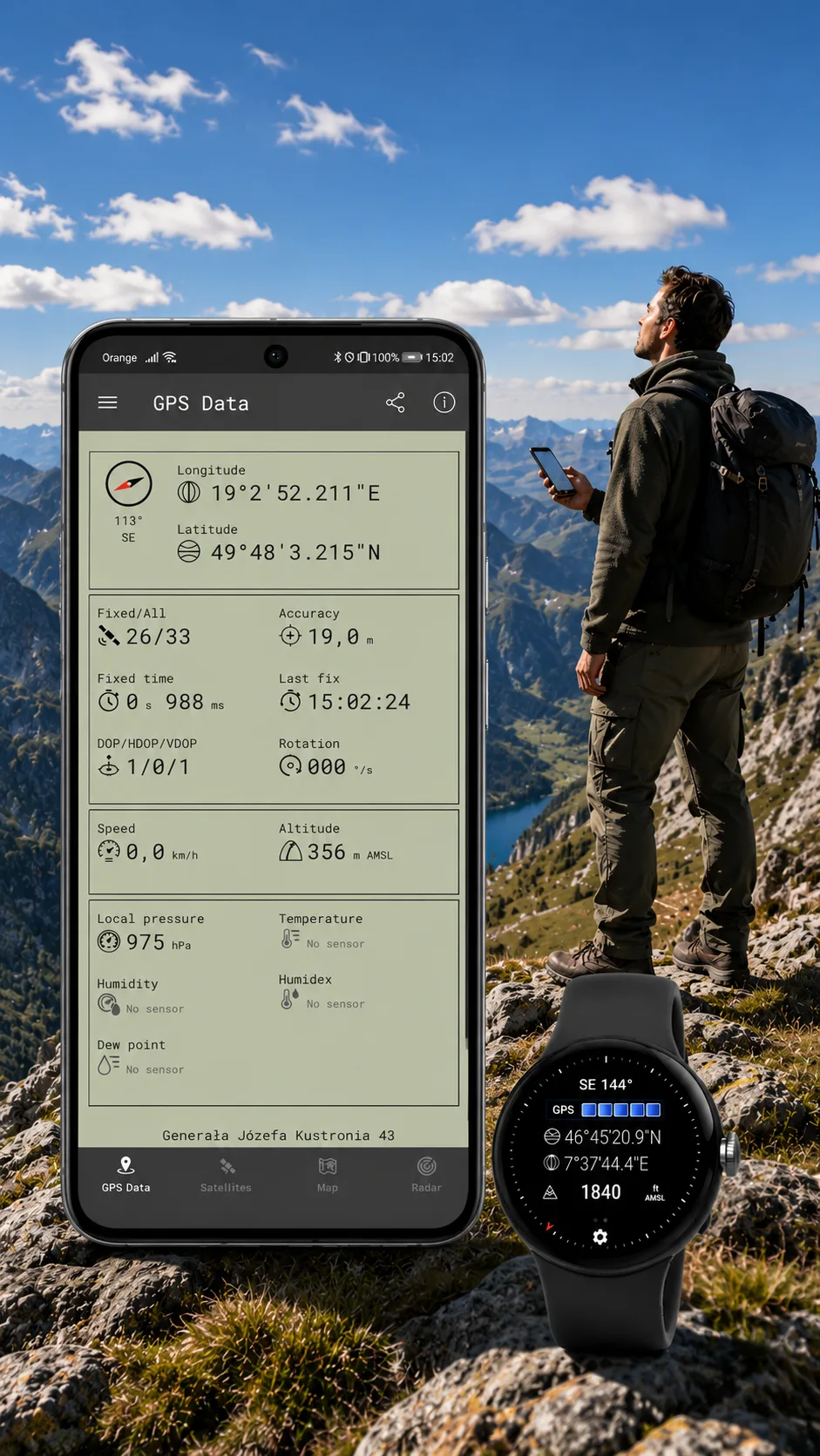 تطبيق بيانات GPS مهكر مهكر — لقطة 3