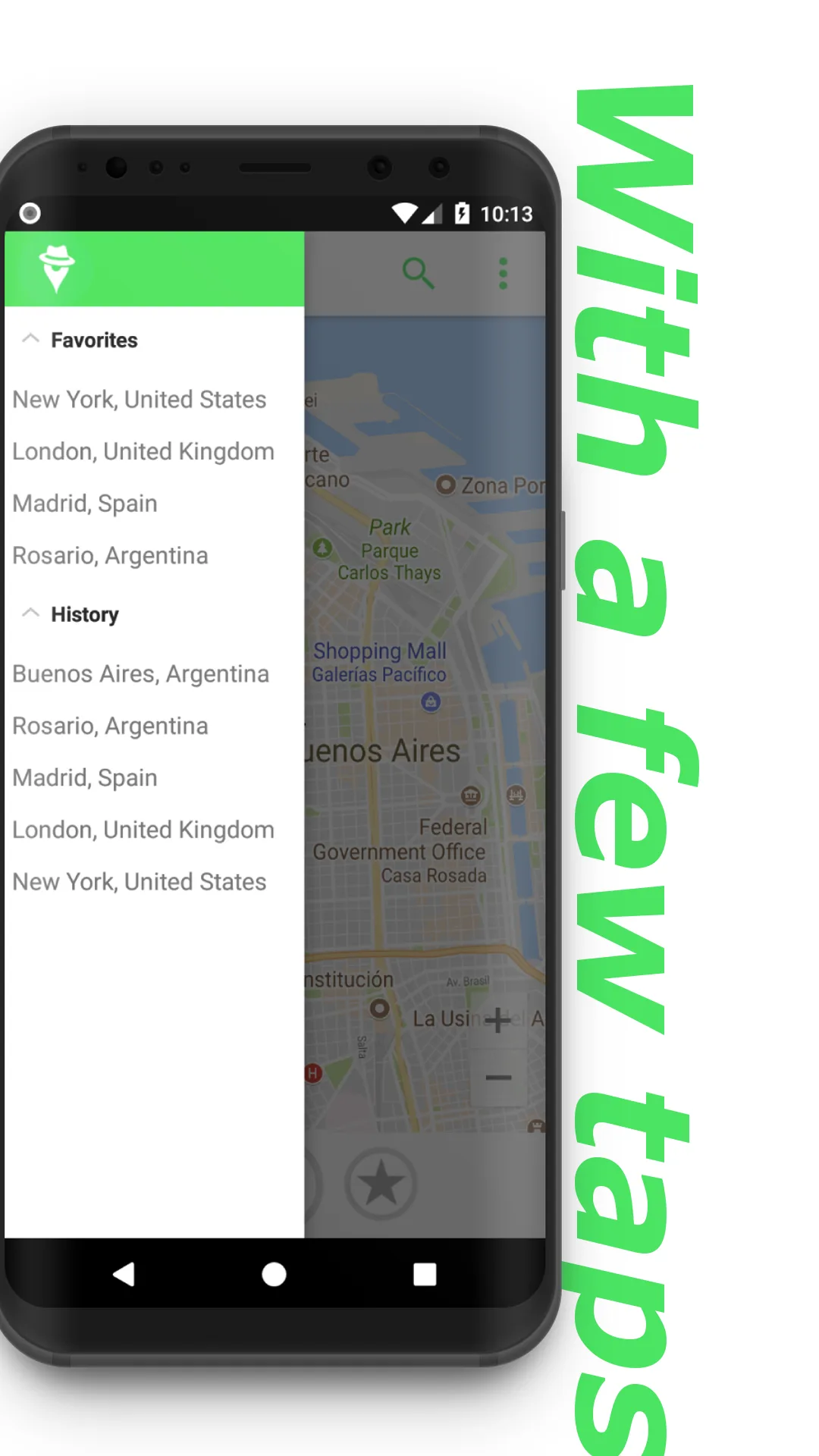 محاكي GPS مهكر مهكر — لقطة 3