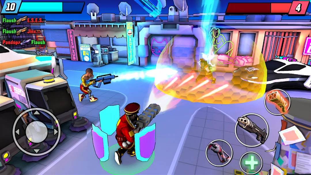 لعبة Gridpunk Battle Royale مهكرة مهكرة — لقطة 2