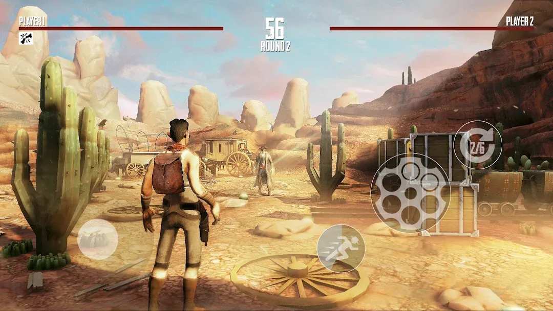 لعبة Guns at Dawn West Shooter مهكرة مهكرة — لقطة 2