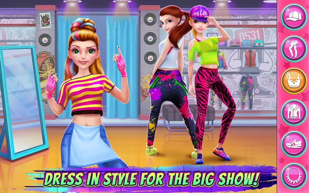 Hip Hop Dance School Game MOD APK — Screenshot 1