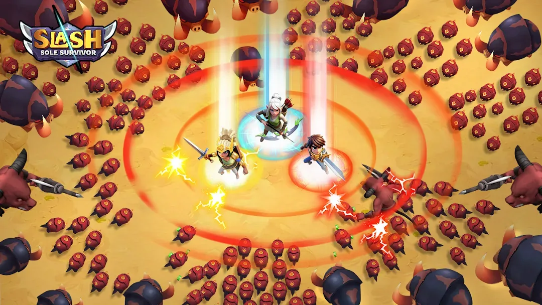 لعبة Horde.io: Legend Survival مهكرة مهكرة — لقطة 1