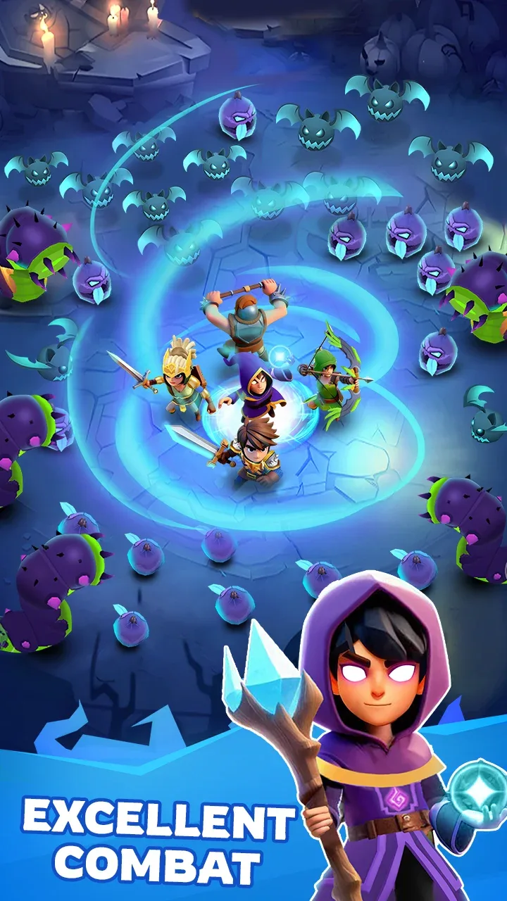 لعبة Horde.io: Legend Survival مهكرة مهكرة — لقطة 2