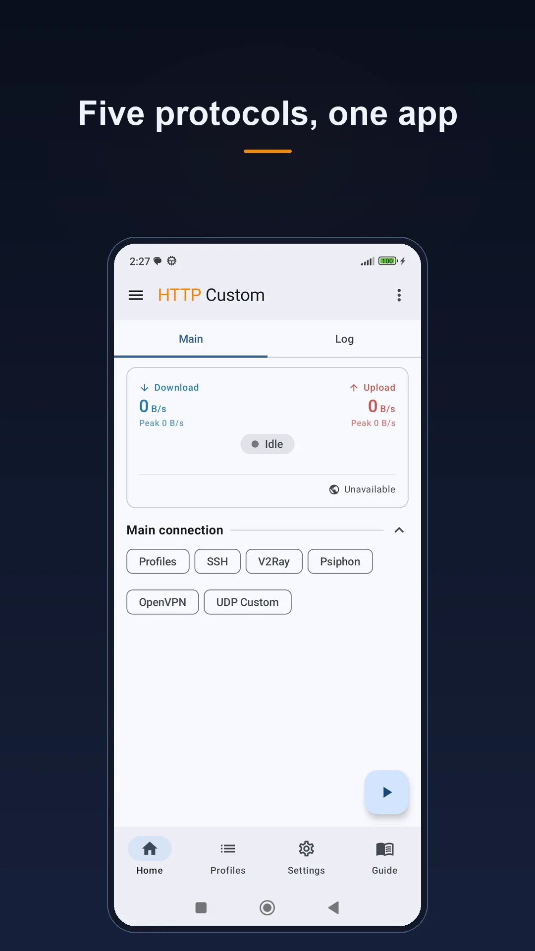 برنامج الكاستم Http Custom مهكر مهكر — لقطة 2