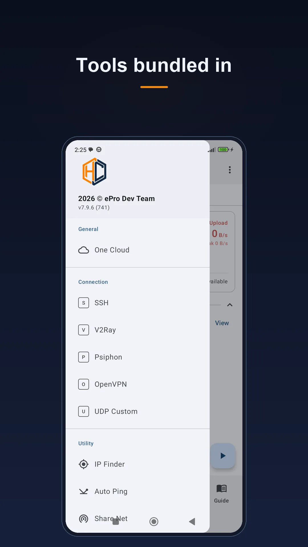 برنامج الكاستم Http Custom مهكر مهكر — لقطة 3
