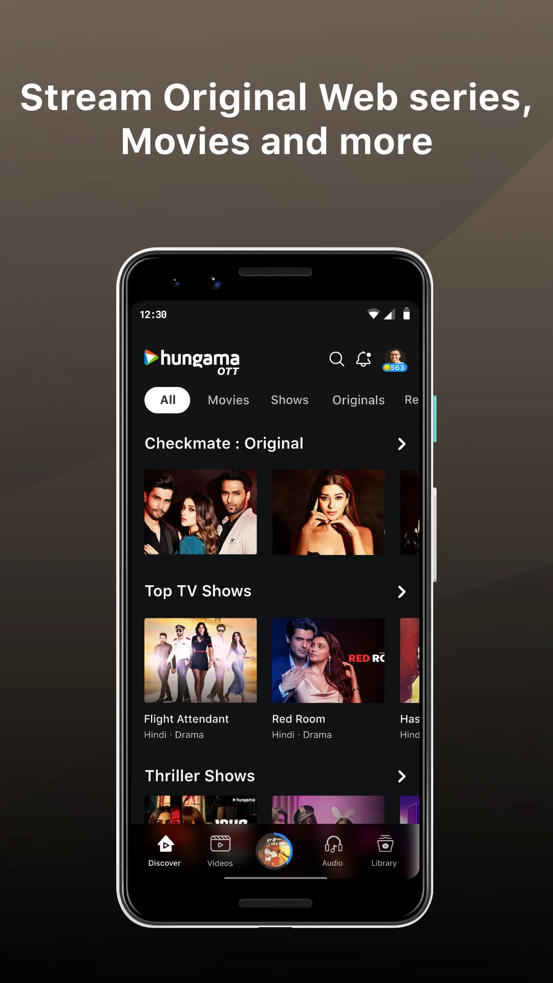 تطبيق Hungama OTT مهكر مهكر — لقطة 3
