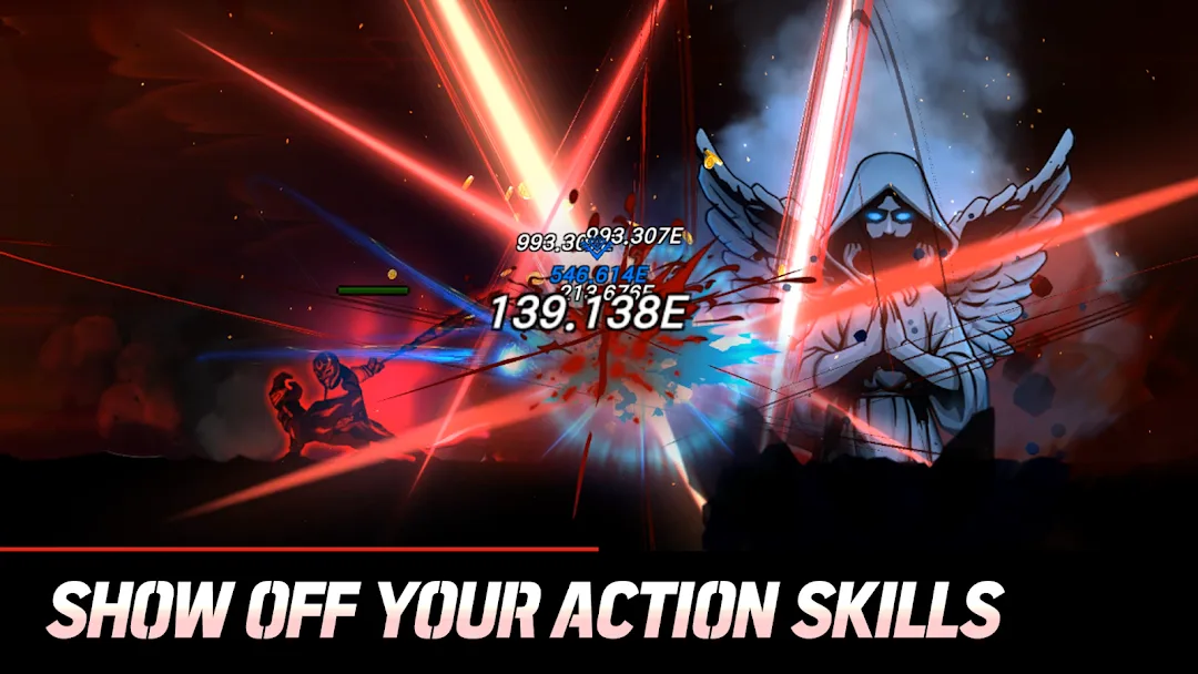 لعبة Idle Berserker: أسطورة آر بي جي مهكرة مهكرة — لقطة 2