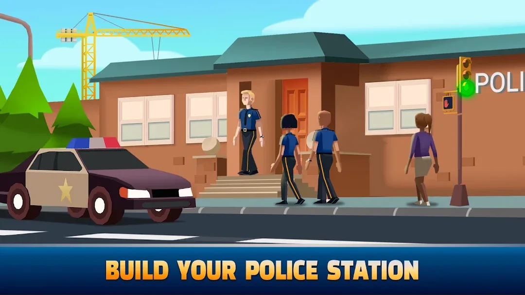 Idle Police Tycoon MOD APK — Screenshot 1