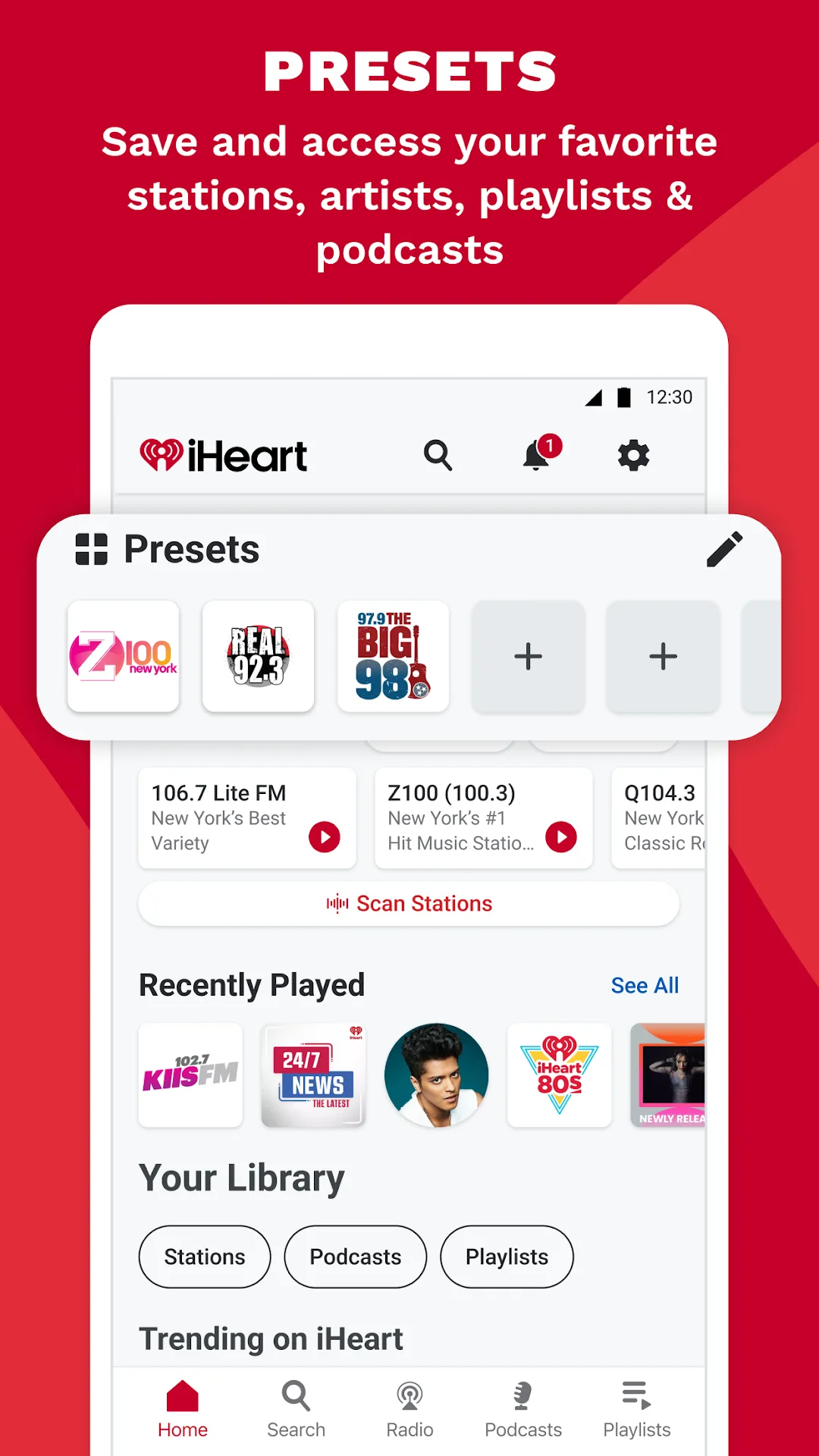 تطبيق iHeart Radio مهبكر مهكر — لقطة 3