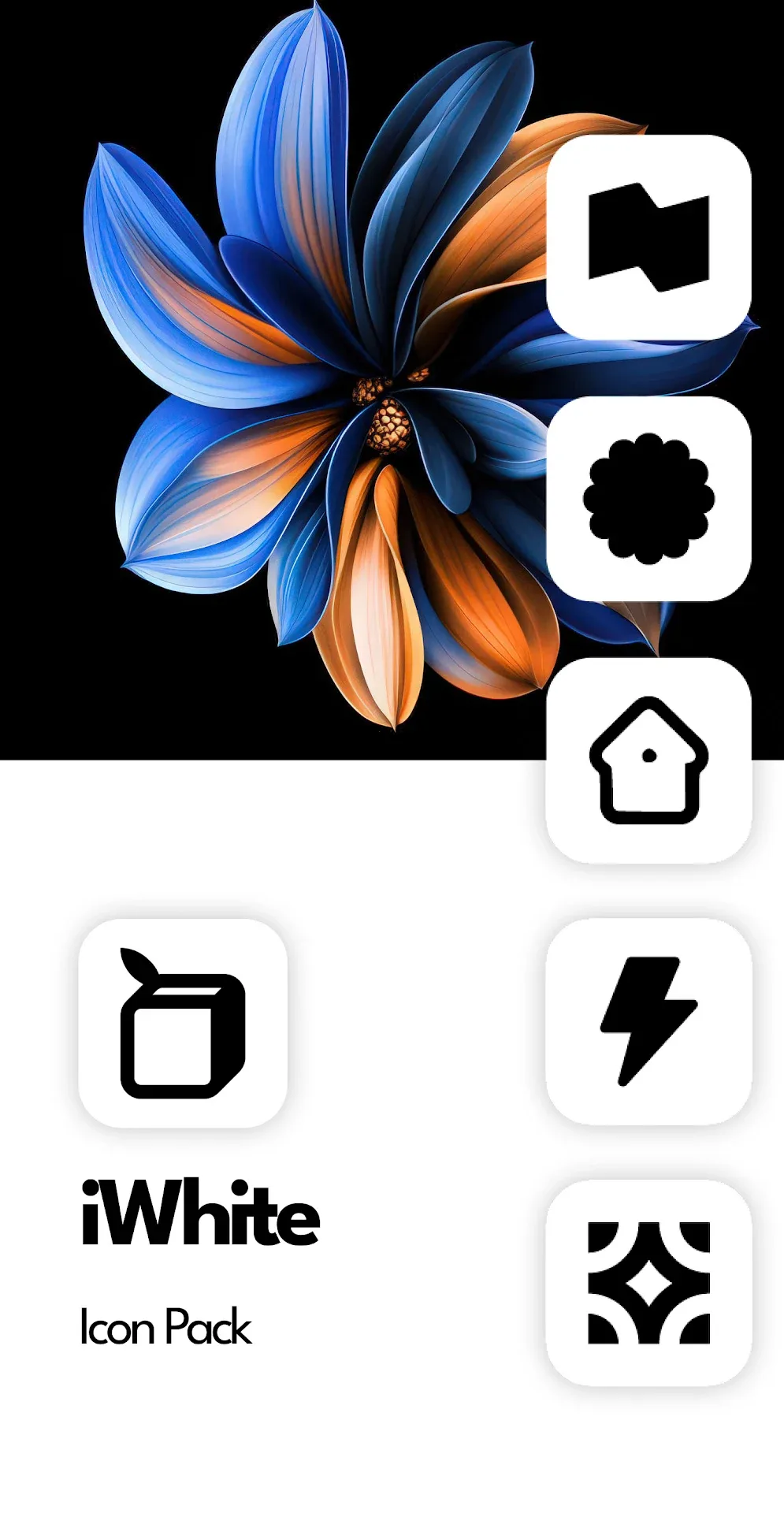 حزمة أيقونات iWhite OS مهكرة مهكر — لقطة 1