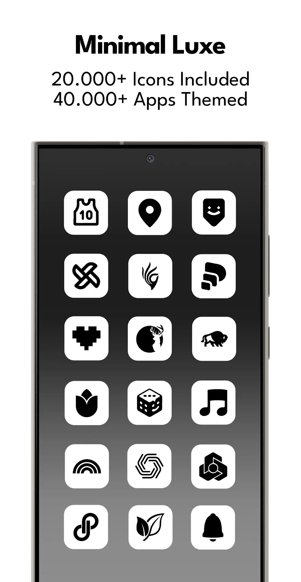حزمة أيقونات iWhite OS مهكرة مهكر — لقطة 2