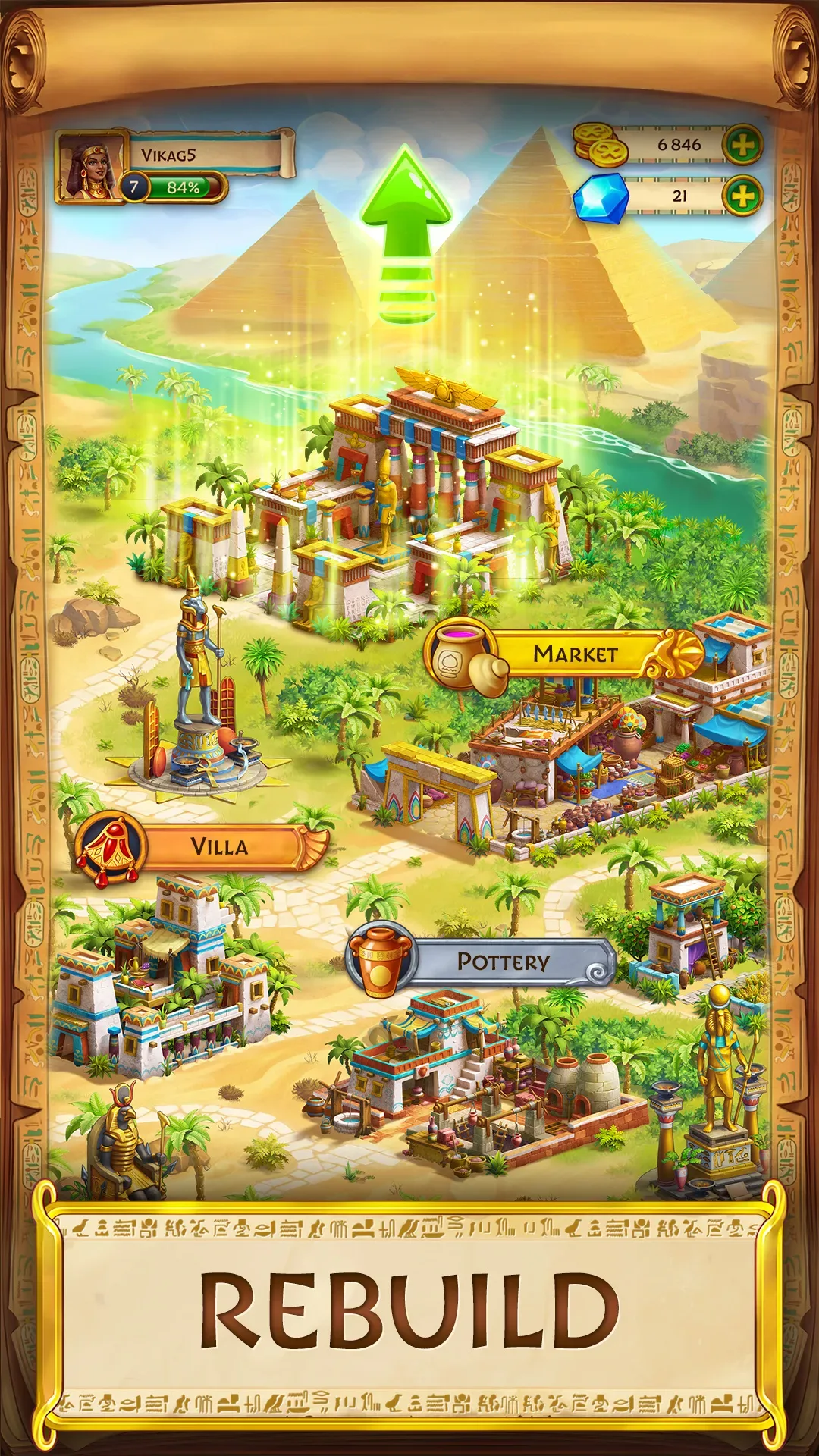 Jewels of Egypt مهكرة مهكرة — لقطة 2