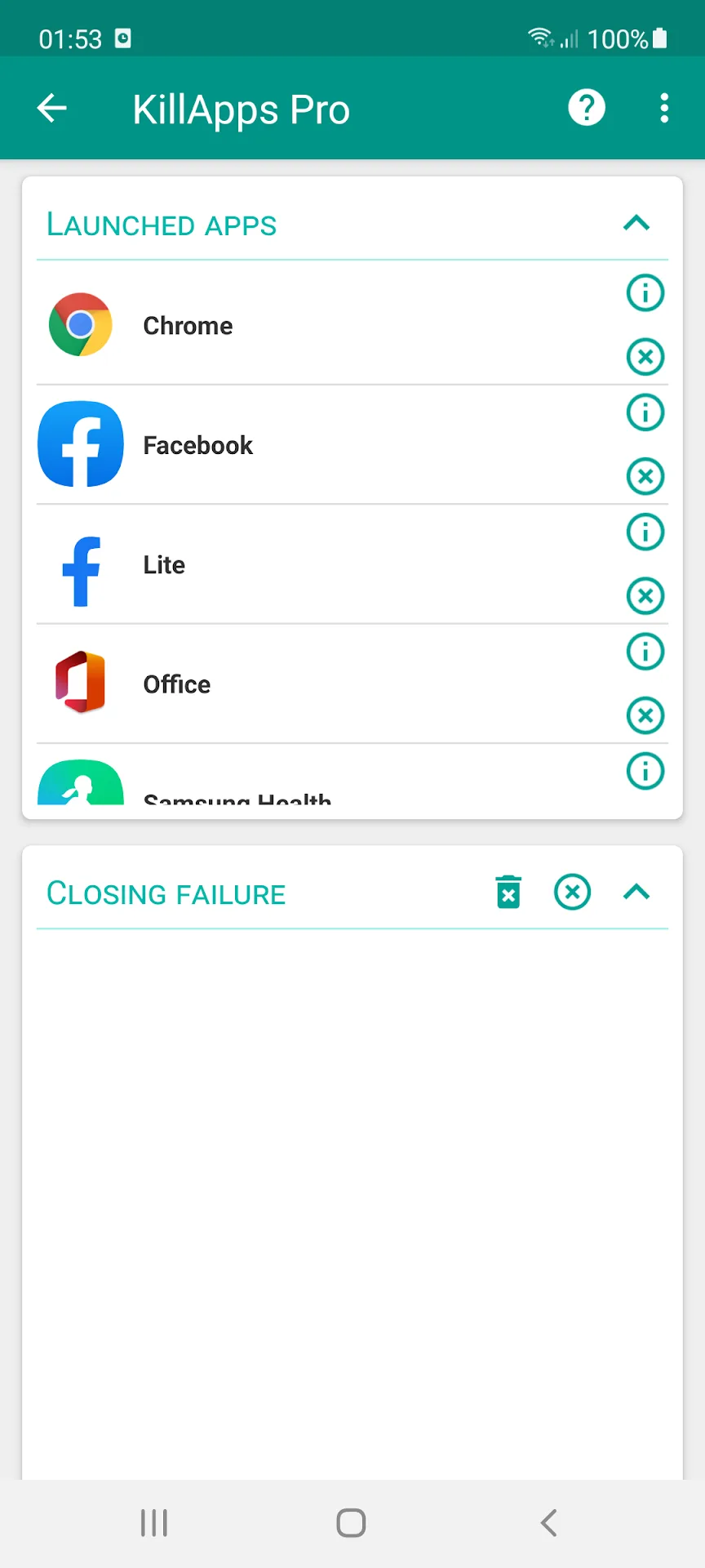 KillApps Pro مهكر مهكر — لقطة 2