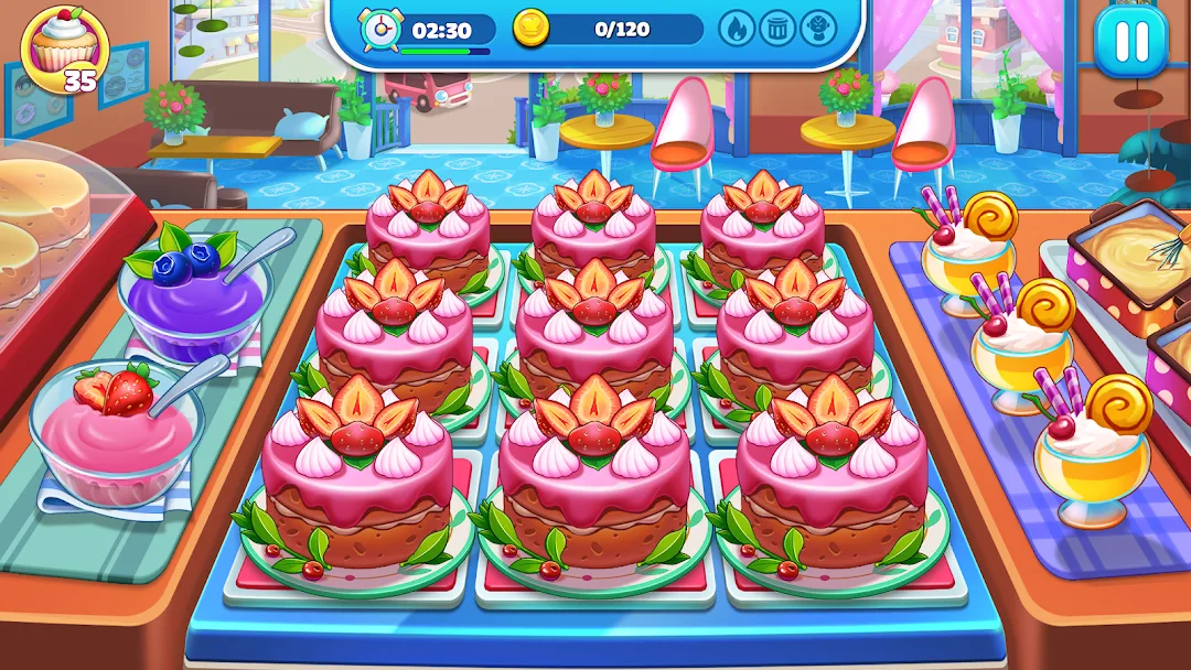 Kitchen Diary: Cooking games MOD APK — Screenshot 1
