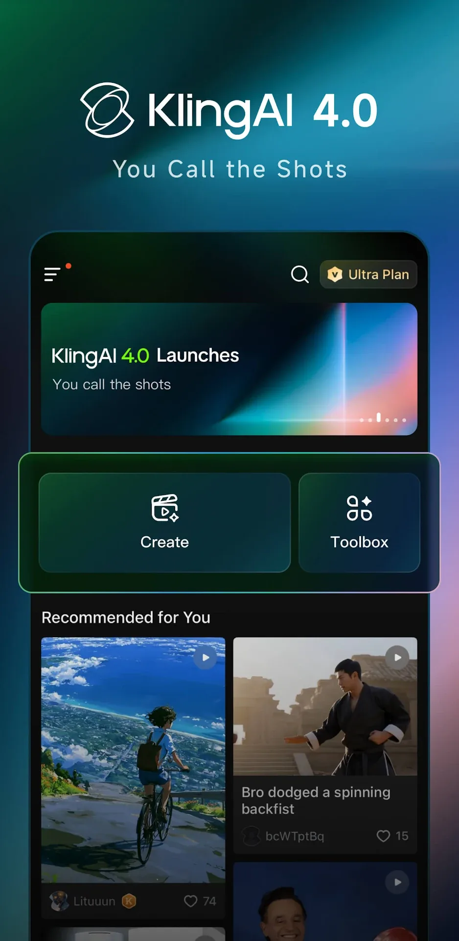 تطبيق Kling AI مهكر مهكر — لقطة 1