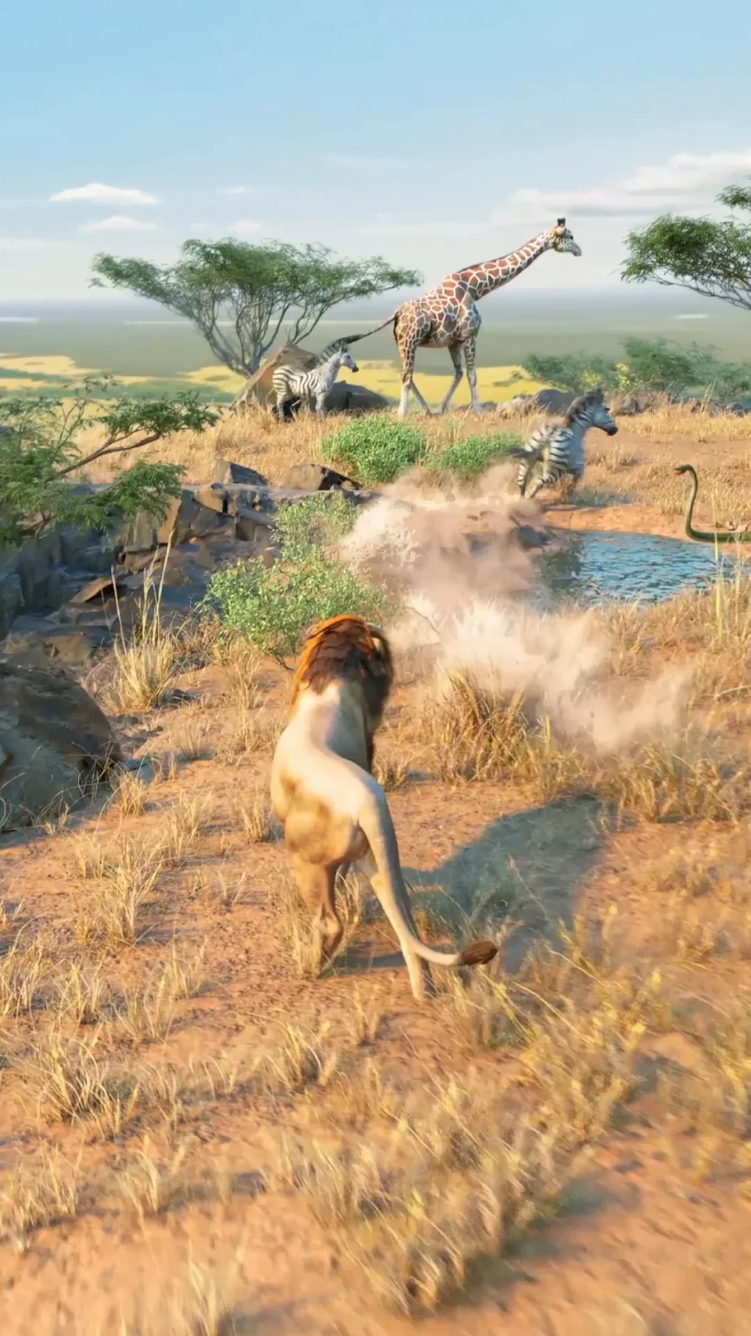 Lion Survival MOD APK Screenshot 1