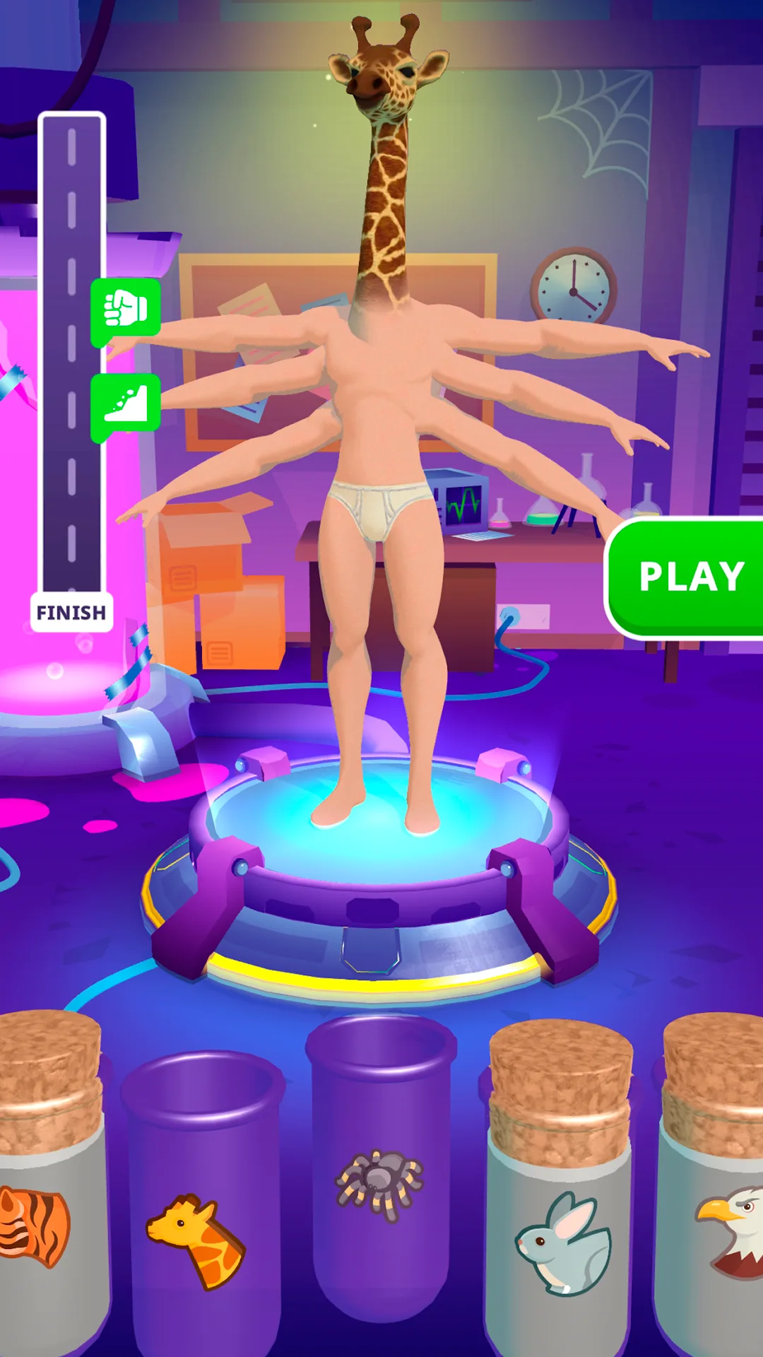 Merge Animals 3D MOD APK — Screenshot 1