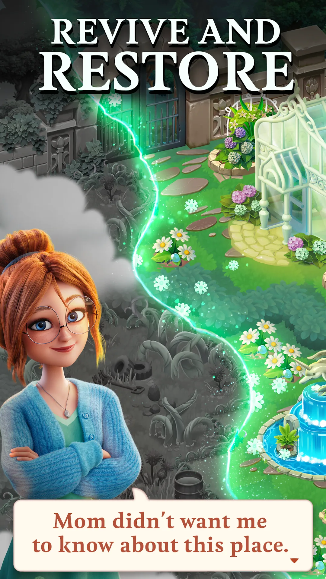 لعبة Merge Gardens مهكرة مهكرة — لقطة 3
