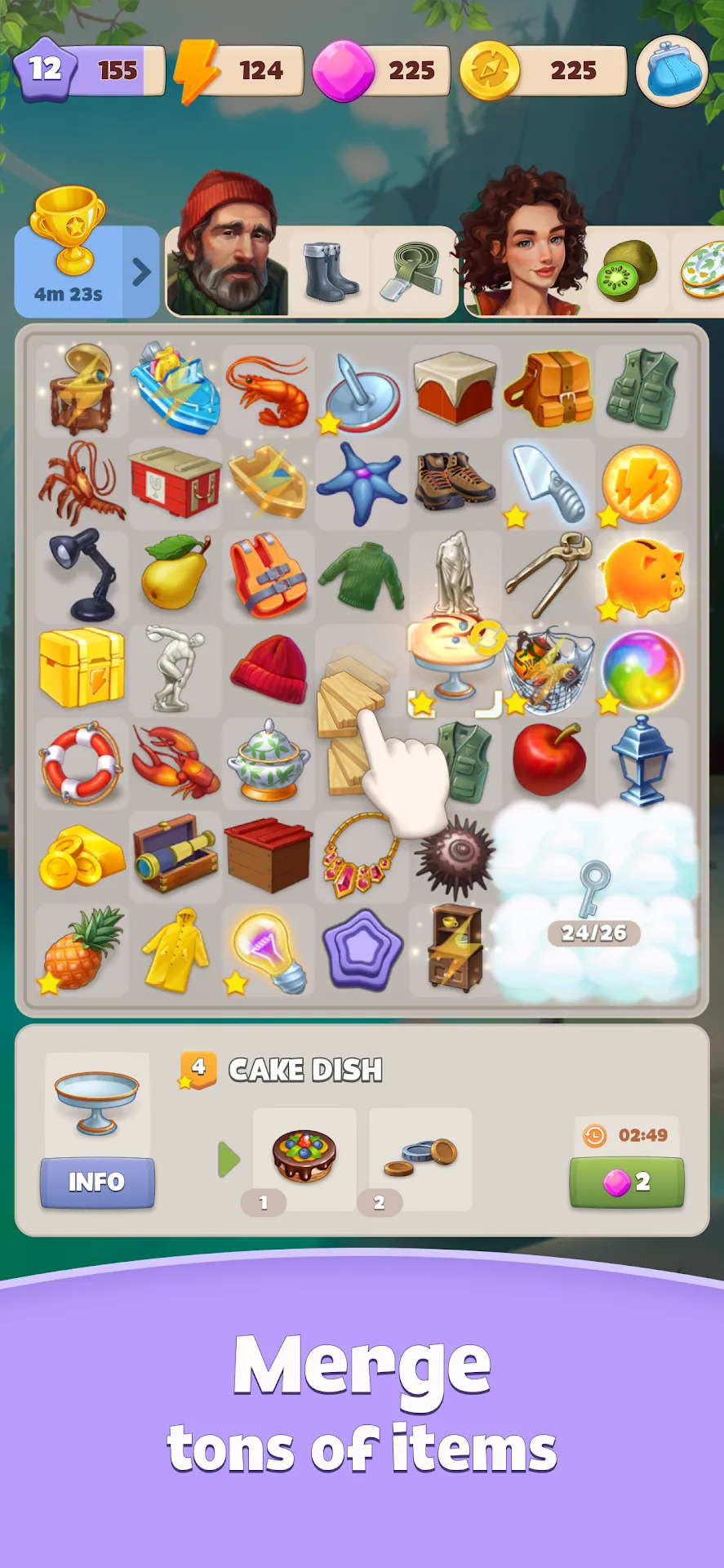 Merge Mystery Lost Island مهكرة مهكرة — لقطة 1