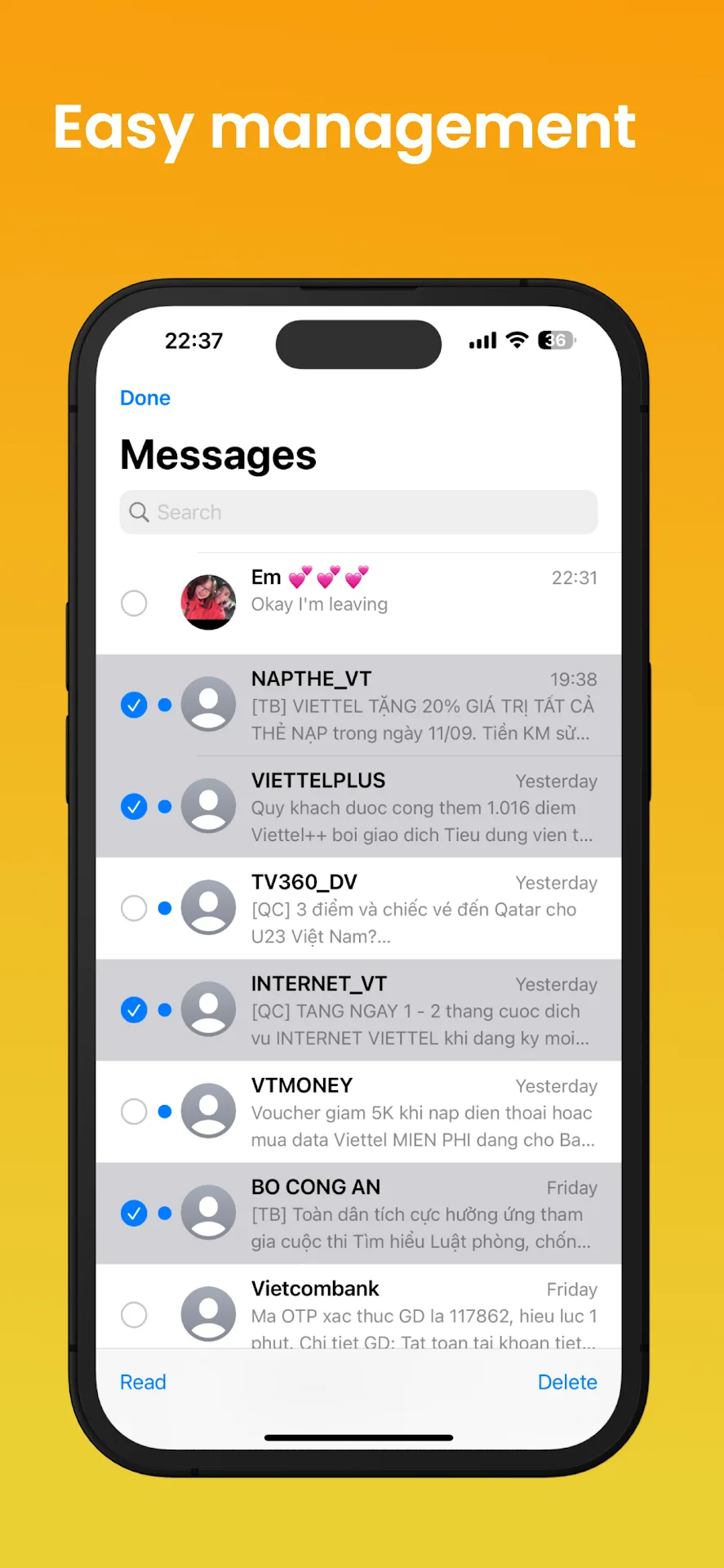 تطبيق رسائل iOS 17 مهكر مهكر — لقطة 3