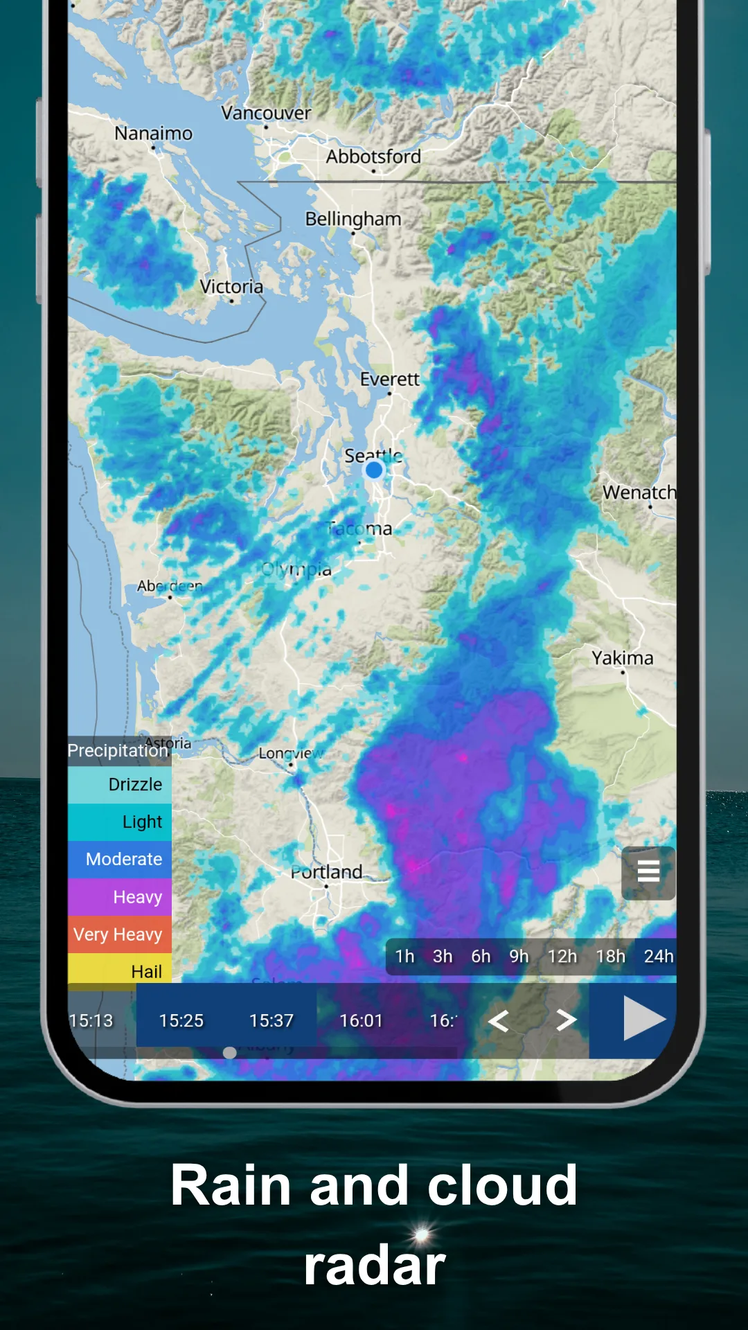 تطبيق Meteoblue مهكر مهكر — لقطة 2