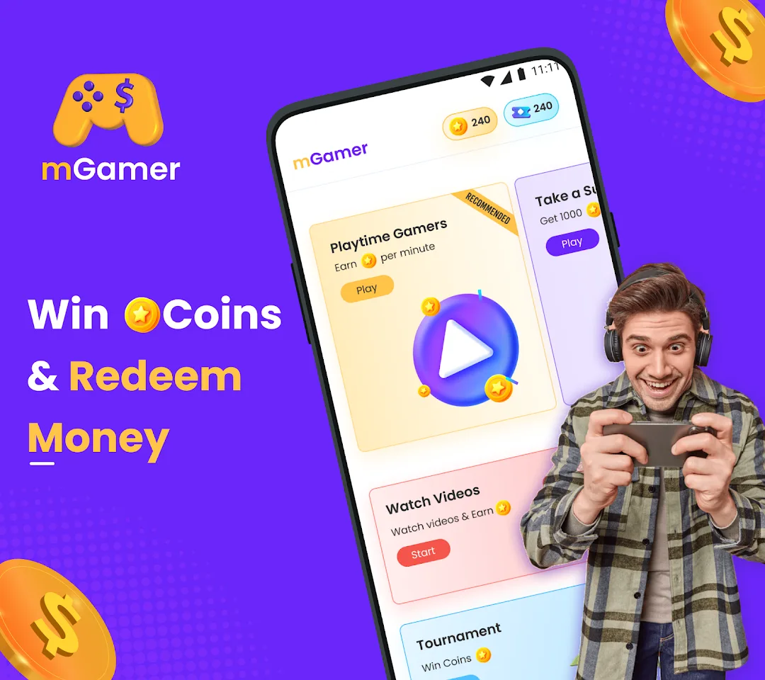 تطبيق mGamer مهكر مهكر — لقطة 1