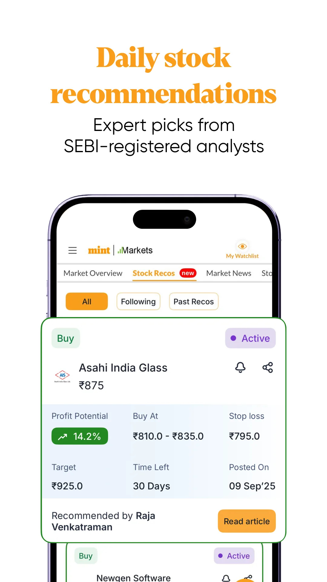 تطبيق Mint News مهكر مهكر — لقطة 1
