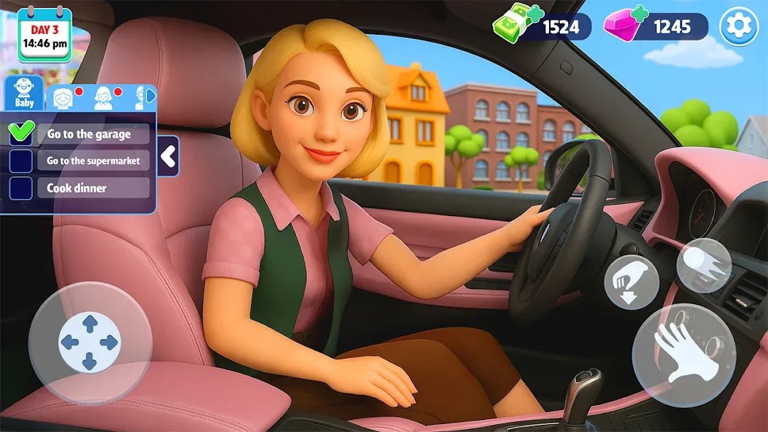 لعبة محاكاة حياة الأم مهكرة مهكرة — لقطة 1