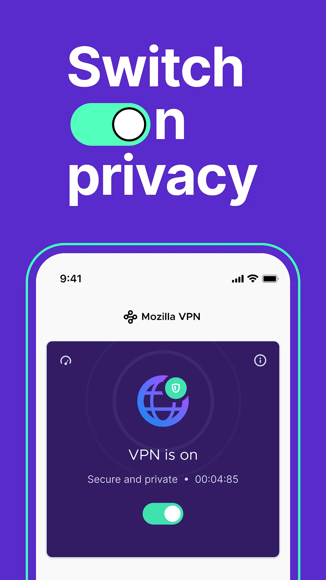 موزيلا VPN مهكر مهكر — لقطة 1