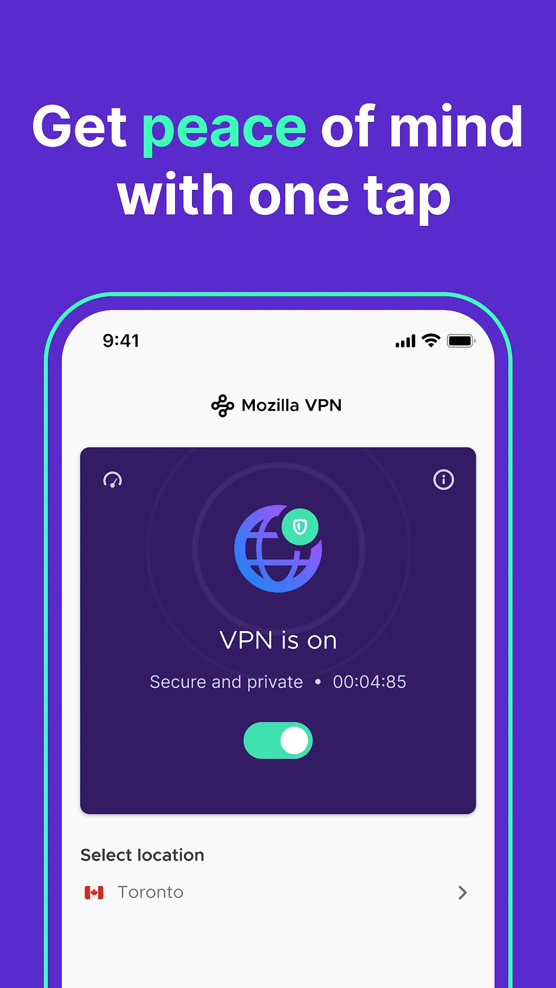موزيلا VPN مهكر مهكر — لقطة 3