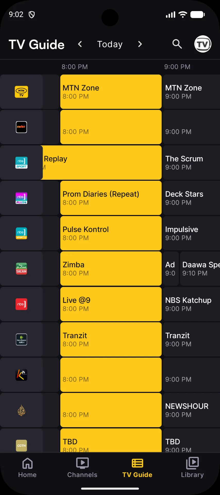 تطبيق MTN TV سوريا مهكر مهكر — لقطة 3