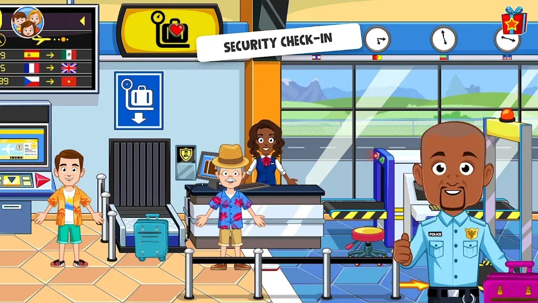 My Town Airport MOD APK — Screenshot 3