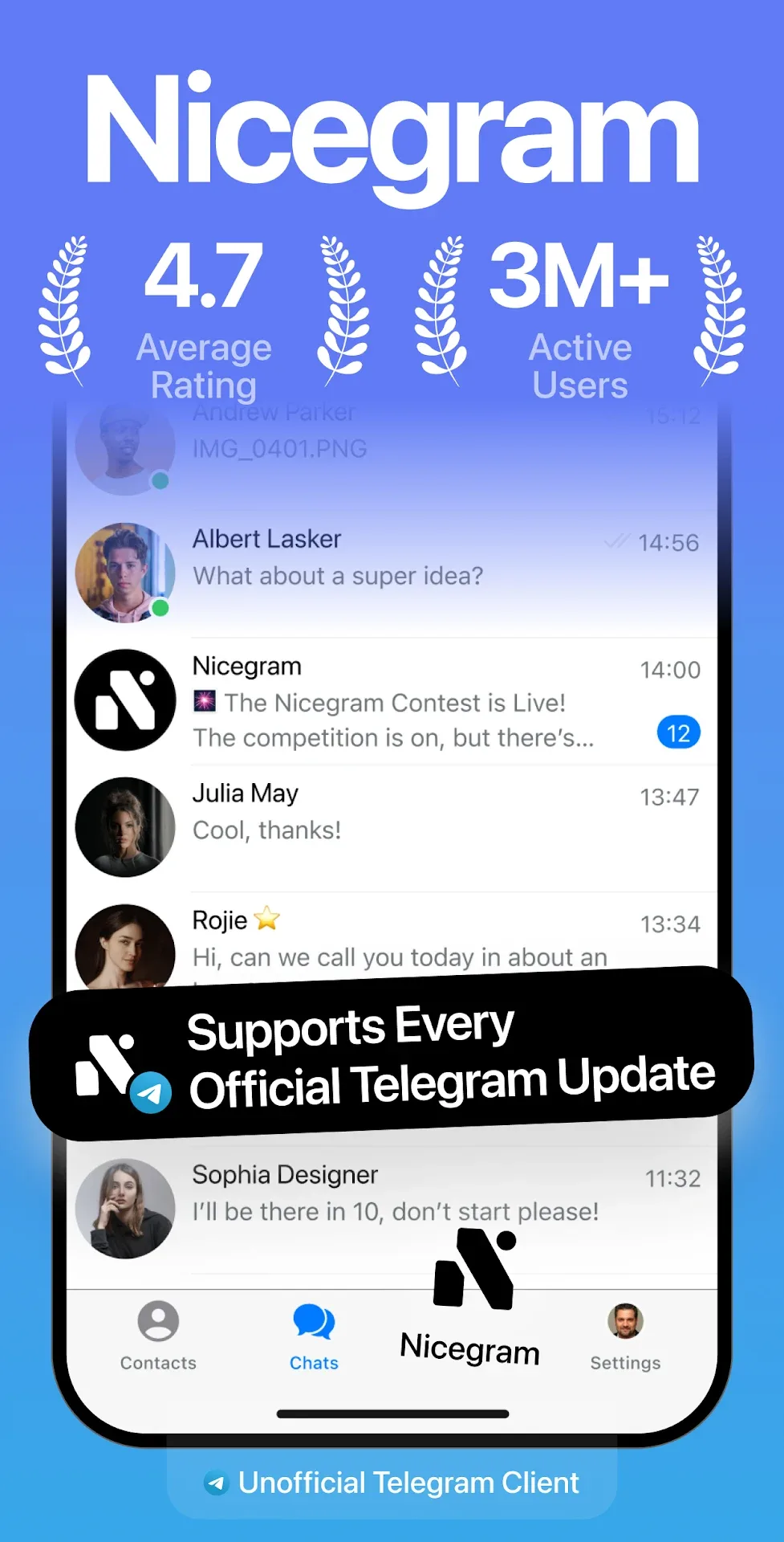 تطبيق Nicegram مهكر مهكر — لقطة 1