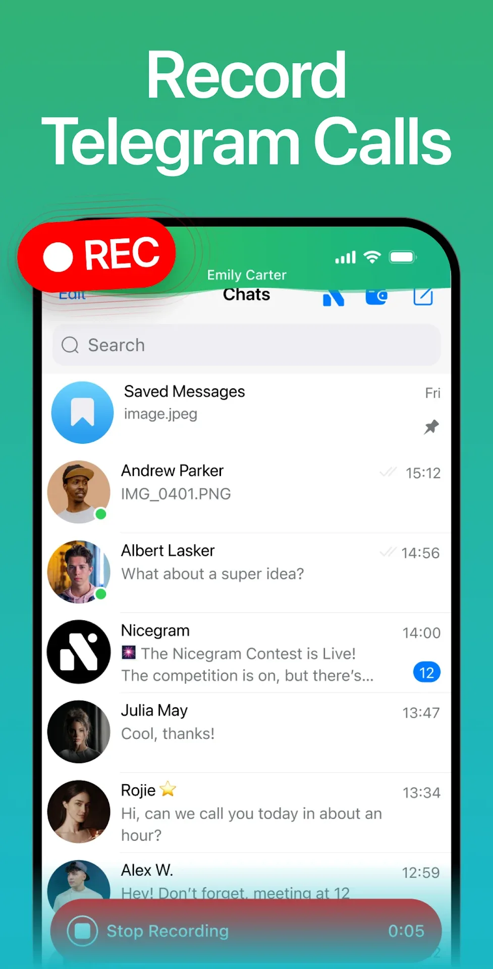 تطبيق Nicegram مهكر مهكر — لقطة 3