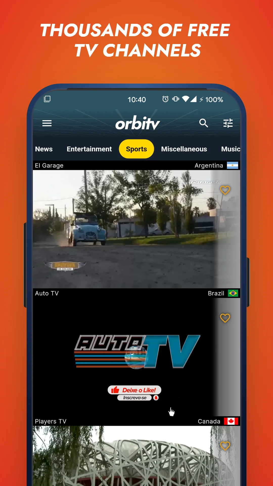 برنامج Orbitv TV مهكر مهكر — لقطة 1