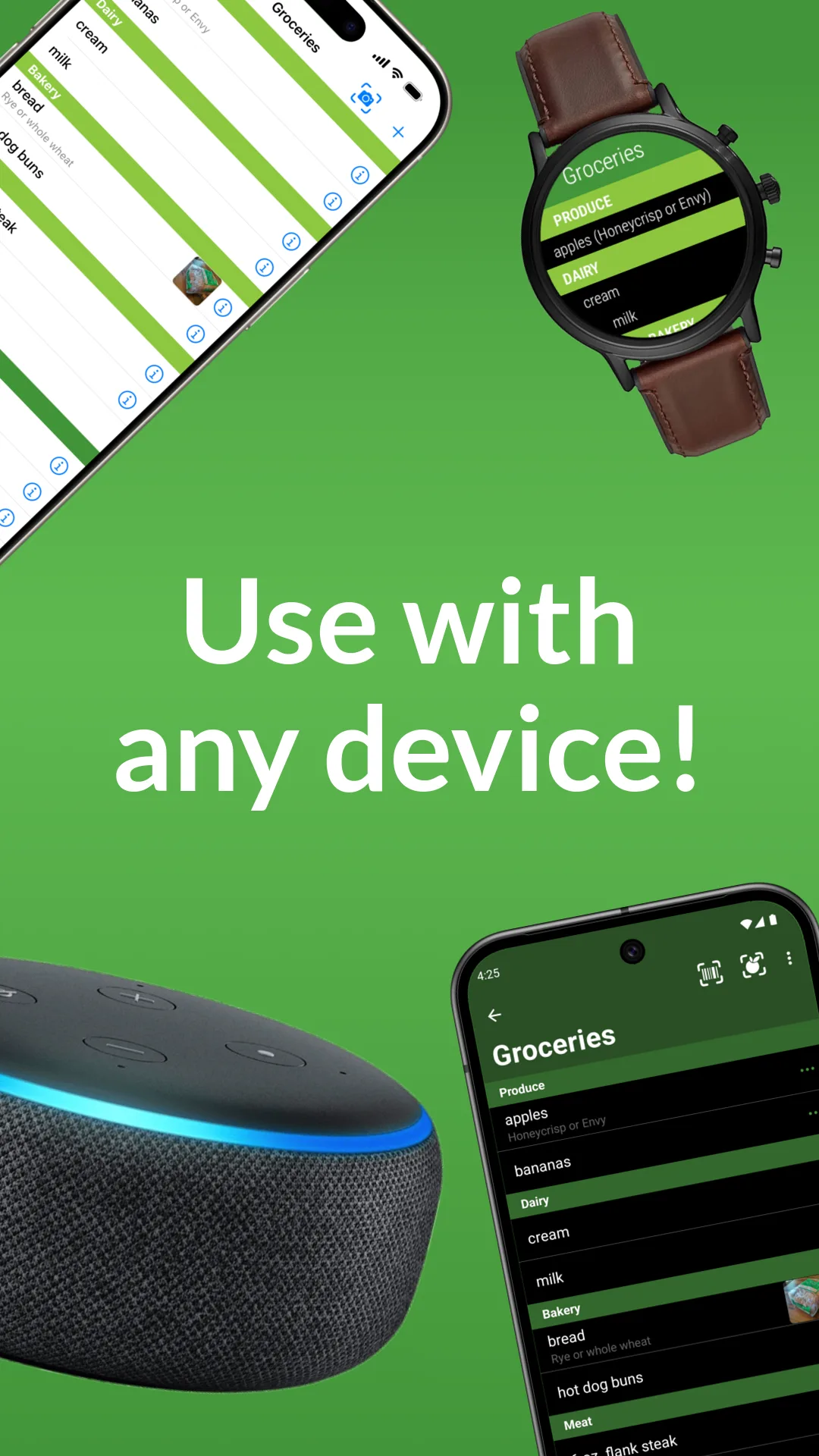 تطبيق قوائم التسوق Our Groceries مهكر مهكر — لقطة 3