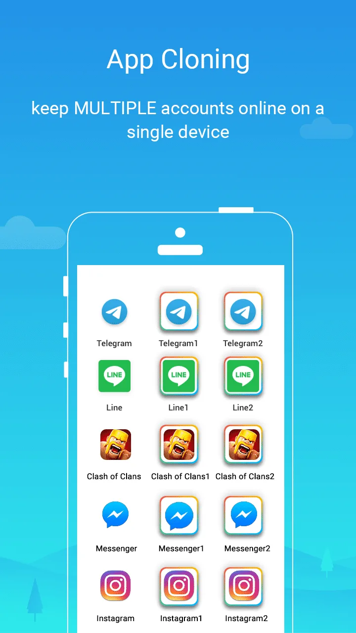 برنامج Parallel Space Pro مهكر مهكر — لقطة 1