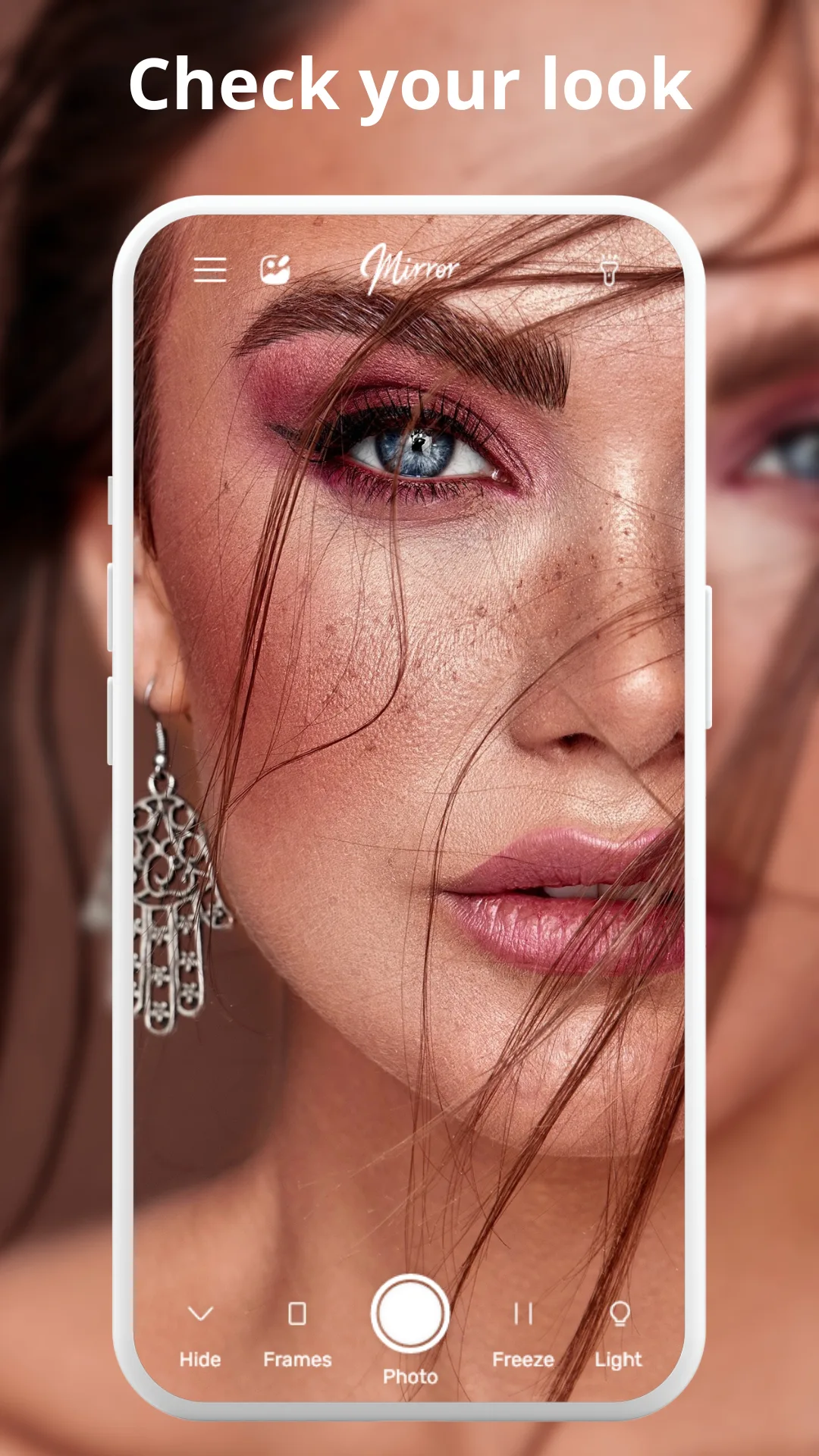 تطبيق المرآة Phone Mirror مهكر مهكر — لقطة 1