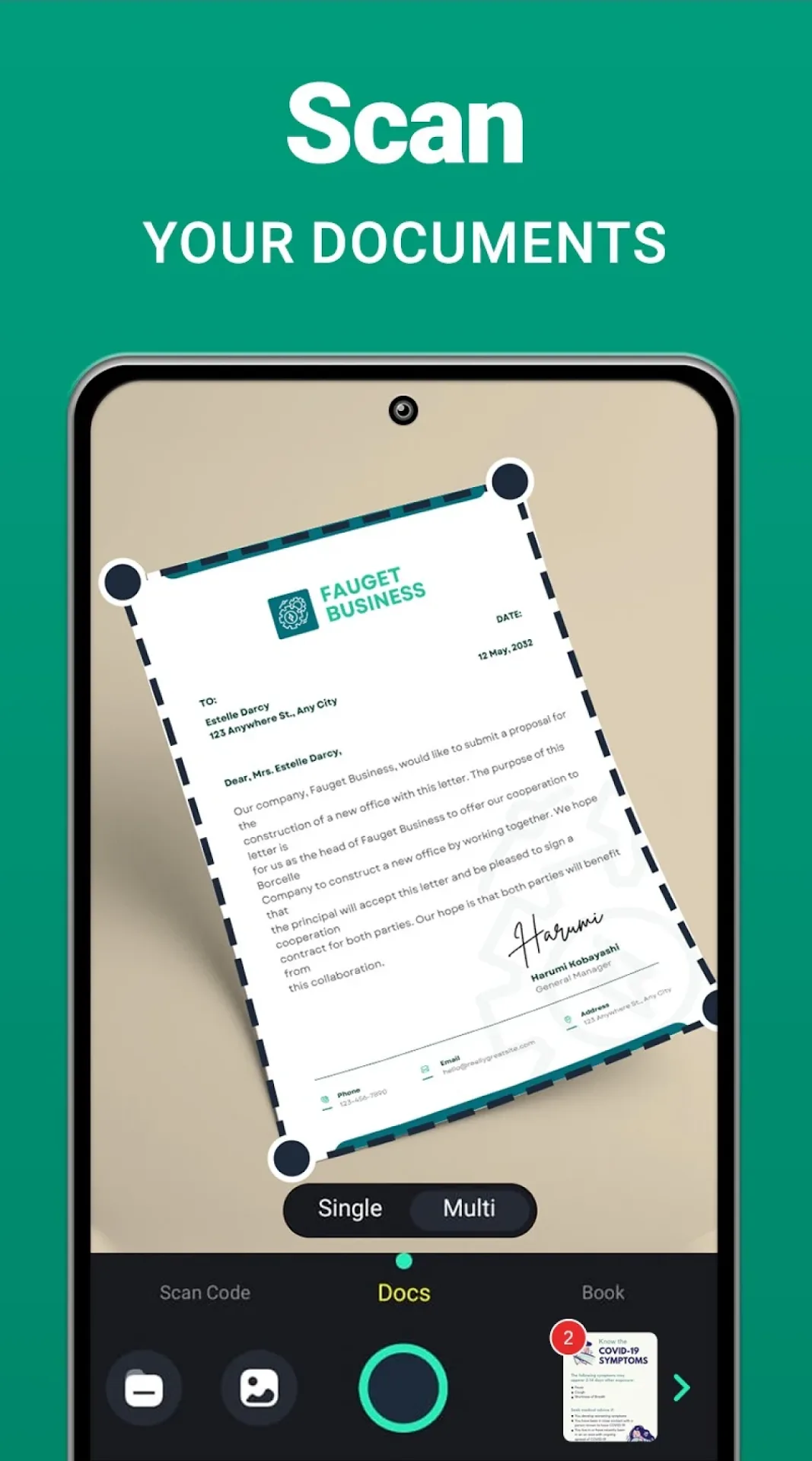 ماسح الصور - تحويل إلى PDF مهكر مهكر — لقطة 2
