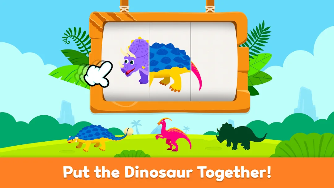 بيئة الديناصورات Pinkfong مهكرة مهكر — لقطة 3