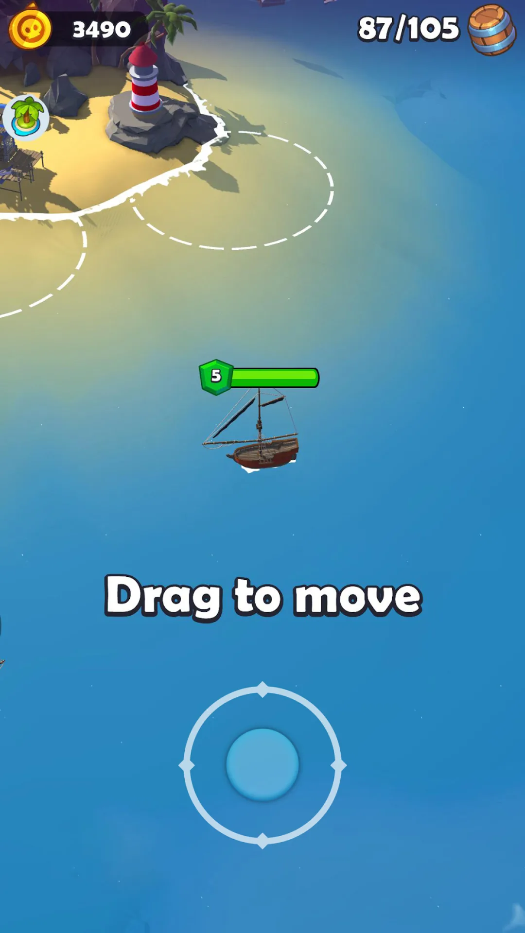 لعبة Pirate Raid مهكرة مهكرة — لقطة 1